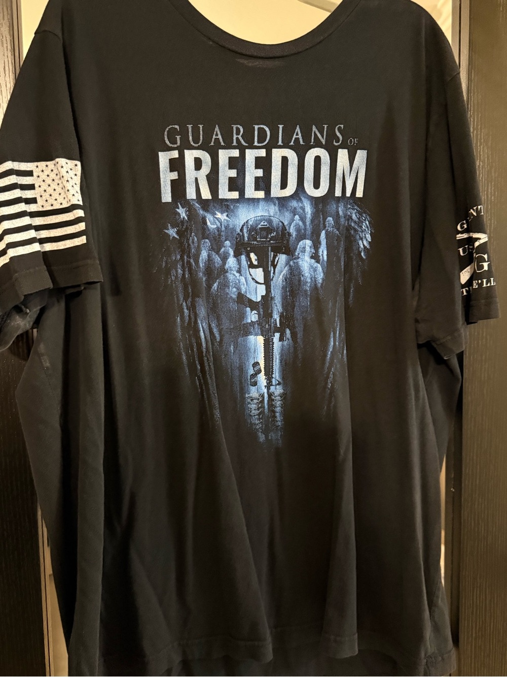 Grunt Style Guardians of Freedom Graphic Tee - Black & Blue